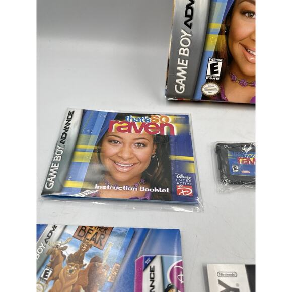 That's So Raven (Nintendo Game Boy Advance GBA) Original Game CIB - Picture 3 of 14